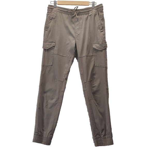 Projek Raw Men's Army Green Joggers Pants Tapered Leg Drawstring Size Lg - Picture 1 of 11